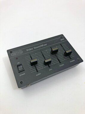 SIMA Video Sound Mixer SSM untested AS-IS Preowned No Cords